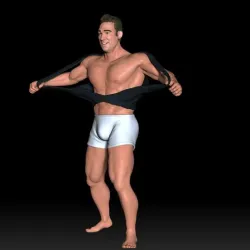 Billy Herrington Gachi Meme Figure