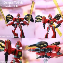 Blade Hilt for Transformers Earthspark Deluxe Twitch