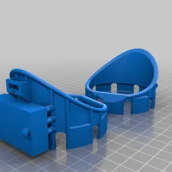 Blinking Iris Goggles with Battery Holder