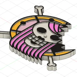 Bonney Pirates Jolly Roger (one piece)