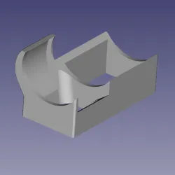 Bracket with side wall for Juwel EasyFeed