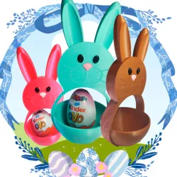 bunny-shaped basket