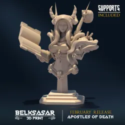 Bust Apostle of Death Nude