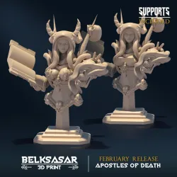 Bust Apostle of Death Nude and Normal