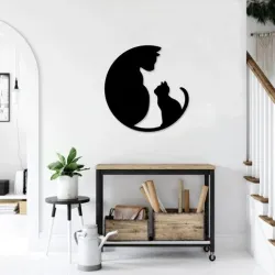 Cat and son - Wall art