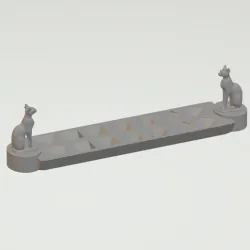Cat dice tray