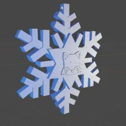 Christmas Flake Moguri