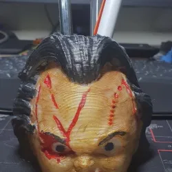 Chucky Stationary Holder, Desktop Organizer, Pen Holder