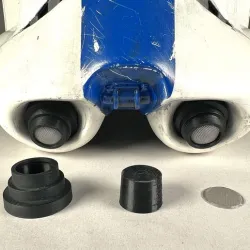 Clone Trooper Helmet Aerator with 3D printed mesh