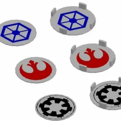 Coasters with Coaster Container