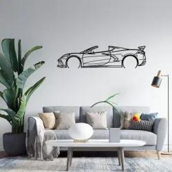 Corvette C8 Convertible Silhouette