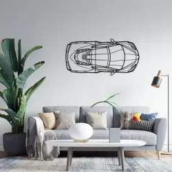 Corvette C8 Top Silhouette