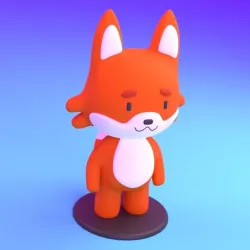 Cute little fox