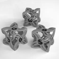 D6 Shuriken die