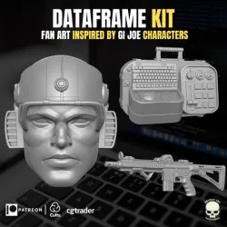 Dataframe Kit 3D printable File For Action Figures