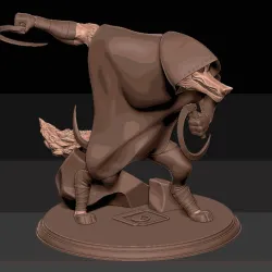 Death Wolf - Puss in Boots- Wolf- Puss in Boots