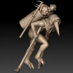 Demon FROM HIERONYMUS BOSCH ART