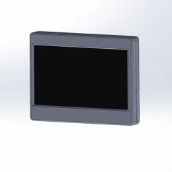 DISPLAY CASE / GABINETE PANTALLA - 7 INCH CON BOTONES / WHIT BUTTONS (EVICIV)