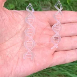 DNA Helix Earring