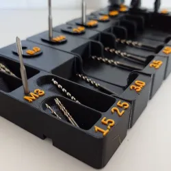 Drill Bit Organizer V2