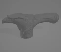 Eagle cane head and tip