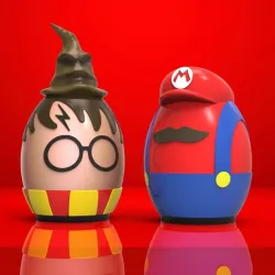 easter egg, disney, stitch, mickey, minions and harry potter