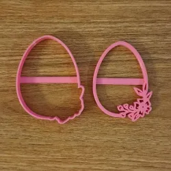 Easter egg with stamp