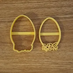 Easter egg with stamp