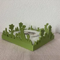 Easter napkin holder