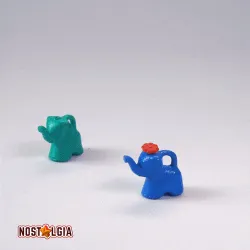 Elephant Watering Can — Vintage Plastic Toy Miniature