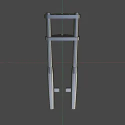 Extended American Chopper Forks at 1/12 Scale