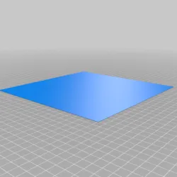 First Layer Square Tests 0.2mm