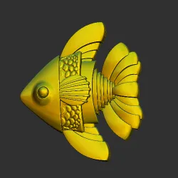 fish STL 3D