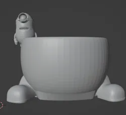 Flowerpot / bowl Minion