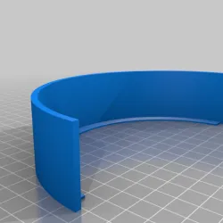 Flush mount ceiling light shroud