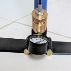 Foldable stand for the FX 4 Stage PCP Air Pump or identical Gehmann M100 4-Kolben Pressluftpumpe