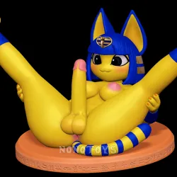 Futa Ankha - NSFW