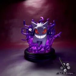 GENGAR POKEMON STATUE