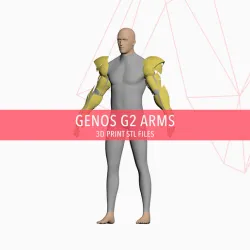 Genos G2 Arms - Cosplay 3D Print Files