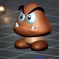 Goomba Mario fanart