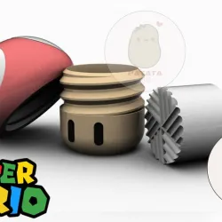 GRINDER MUSHROOM - SUPER MARIO BROS