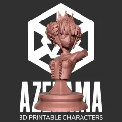 GWENDOLYN BUST STL READY FOR 3D PRINTING
