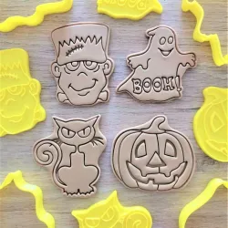 Halloween cookie cutters