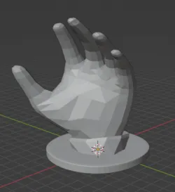 Hand-holding ring holder