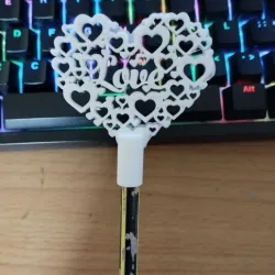 Heart Pen topper