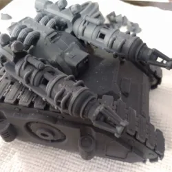 Heresy Tank Ice Guns