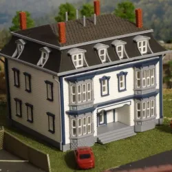 HO Scale Tenement Building