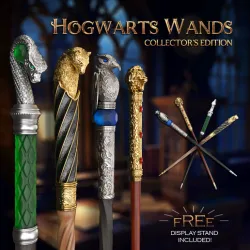 Hogwarts Wands of the four houses - Hogwarts Mascot Wands