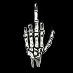 Human hand bones pendant