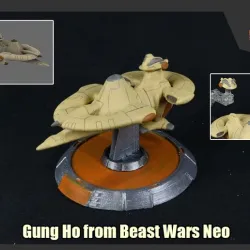 [Iconic Ship Series] Gung Ho from Transformers Beast Wars Neo